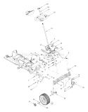Page A Diagram and Parts List for 13AZ614H701 2004 Yard Man Lawn Tractor
